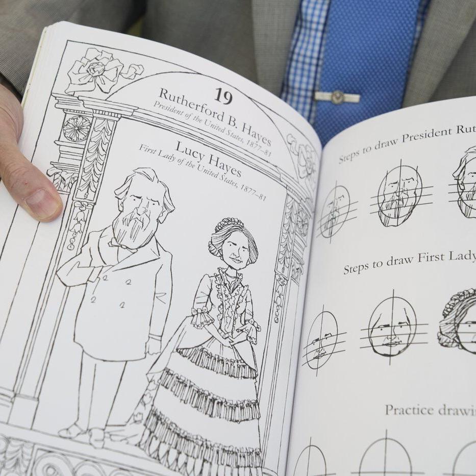 How to draw every president and first lady in 4 steps